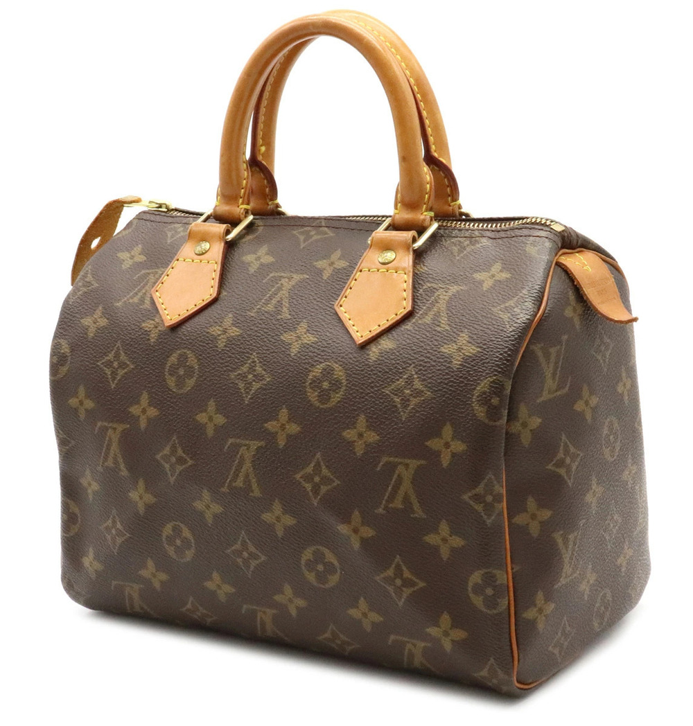 Louis Vuitton Bag Handbag Boston Monogram Speedy Brown